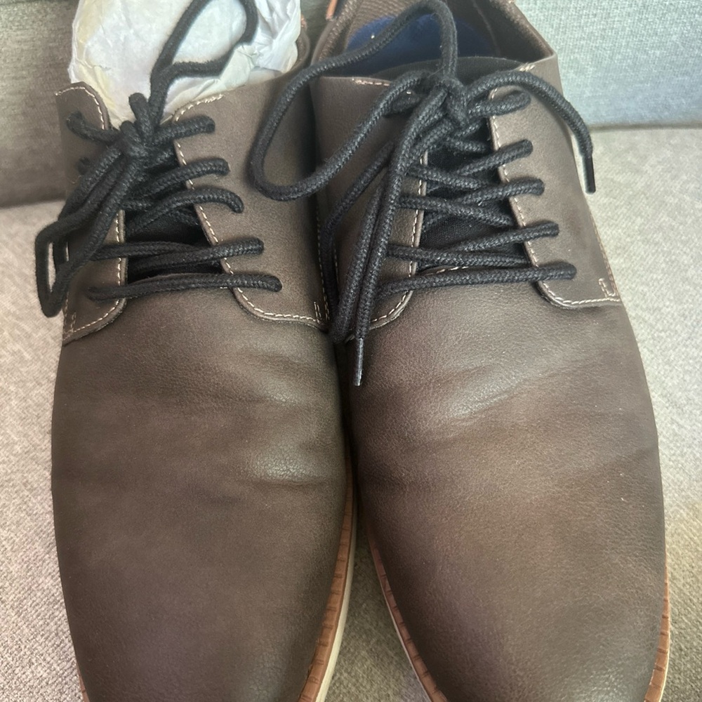 Dr. Scholl's Brown Leather Oxfords Business Casual